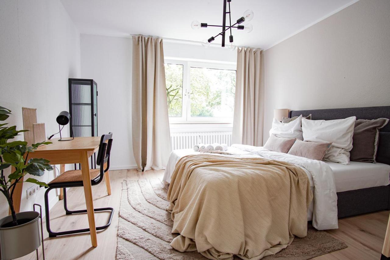 Homefy Feel-Good Apartment - Own Parking, Balcony And Garden Essen Exteriér fotografie